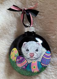 Collectables; Painted Eggs - DEW; Painted Ornament; Stef